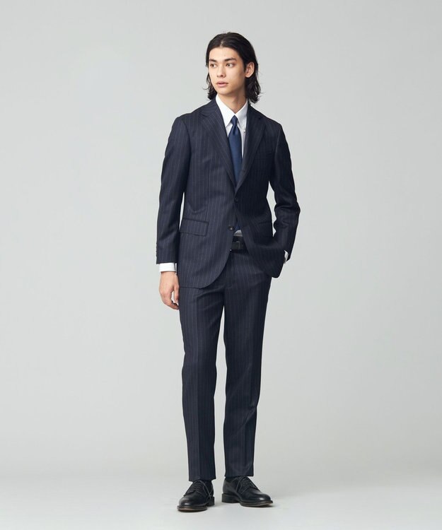 J.PRESS MEN 【WILLIAM HALSTED】ヘリテージフランネル スーツ ネイビー系2