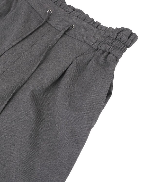 earth music&ecology ＴＲワイドパンツ Dark Gray Mixture