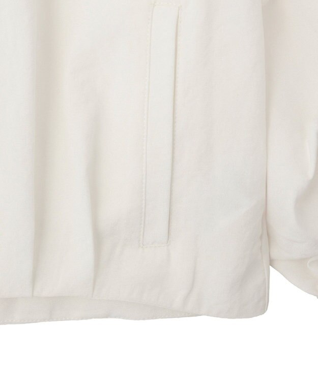 YECCA VECCA ホイップスリーブZIPジャケット Off White