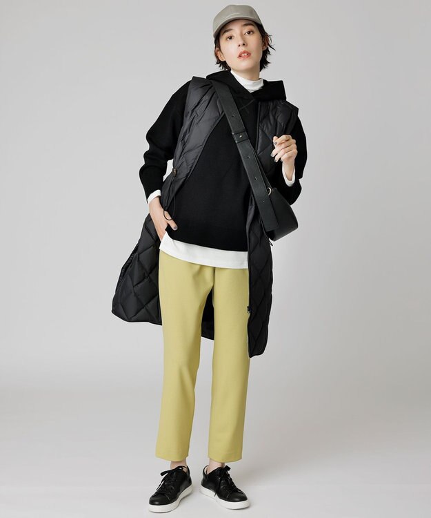 UNFILO 【TAION×UNFILO 】キルティングダウン ジレ ブラック