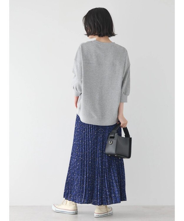 AMERICAN HOLIC ミニ裏毛ロゴスウェット2 Light Gray Mixture