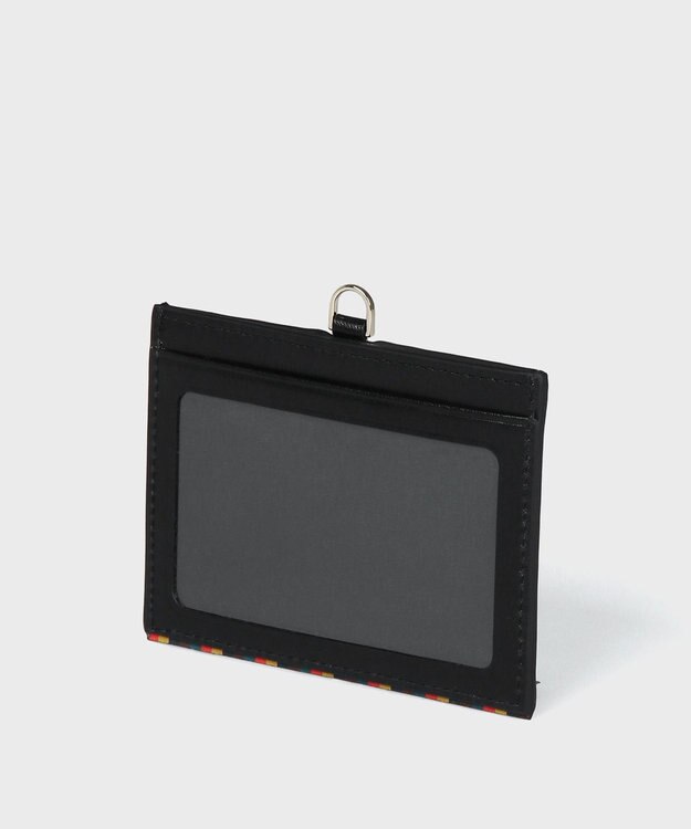 Paul Smith ブライトストライプトリム IDケース ブラック