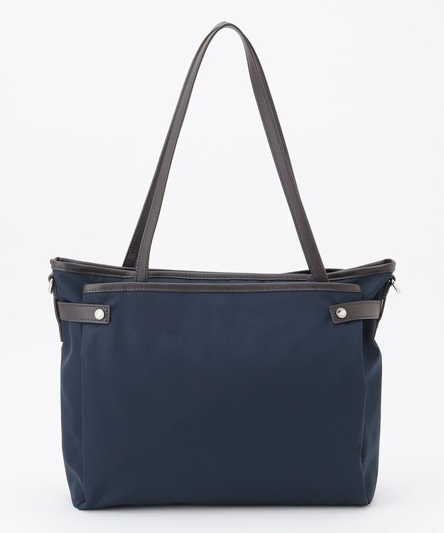 LA BAGAGERIE 【撥水ナイロン】ベーシックA4トート ネイビー