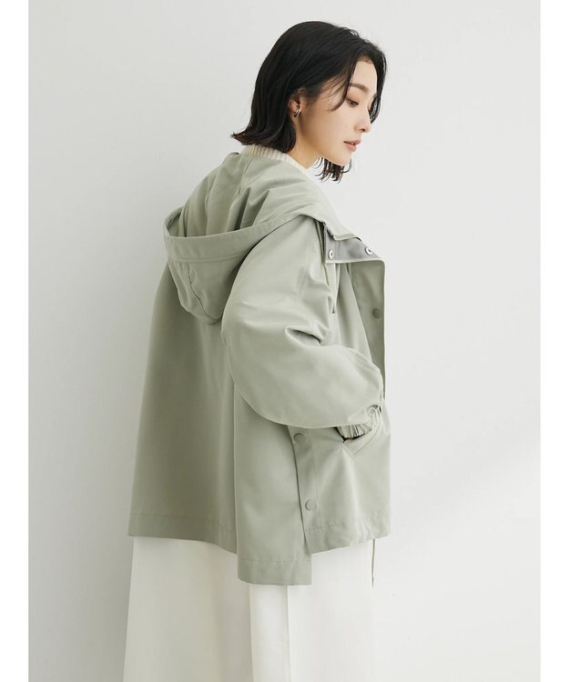 Green Parks 花粉防止　フーデッドブルゾン Khaki