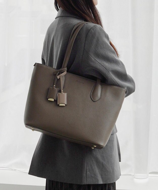 ACE BAGS & LUGGAGE 【雑誌掲載】Jewelna Rose リタ・トートバッグ A4ジャストサイズ 16145 ジュエルナローズ チャコール