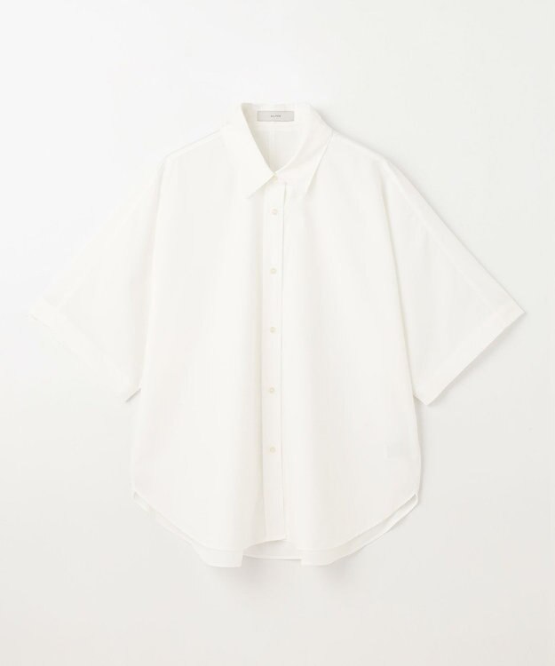 ANY 【接触冷感/UVカット/抗菌防臭/速乾】エニィファンクション半袖シャツブラウス ホワイト