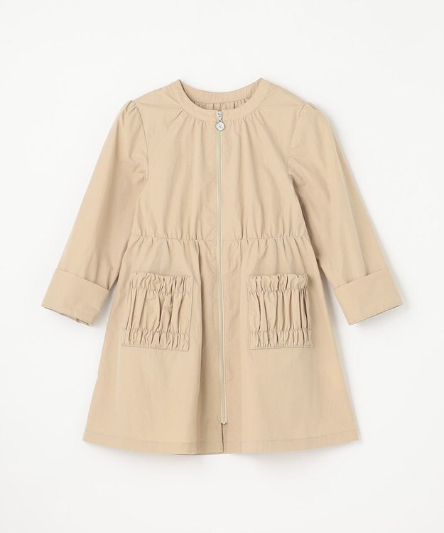 組曲 KIDS 【150-160㎝】ナチュラル  スプリングコート ベージュ系