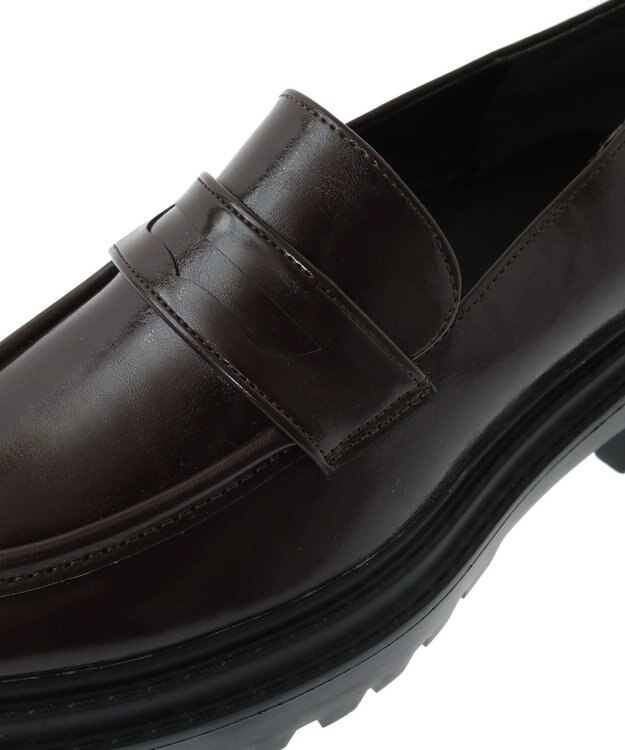 AMERICAN HOLIC 厚底ローファー Black