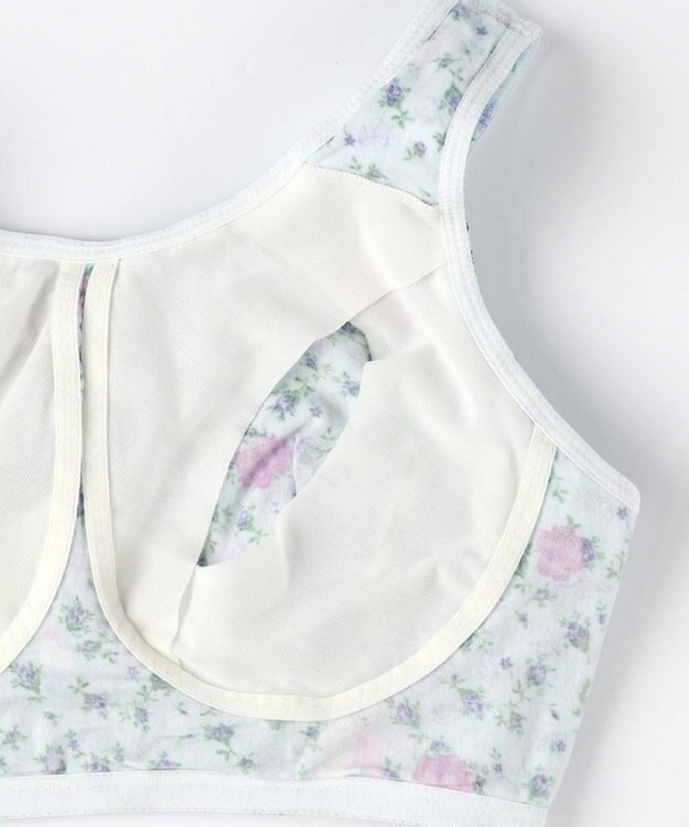 tsumori chisato SLEEP ツモリチサト ナイトアップブラ ノンワイヤーブラ 3Lまで対応 大きいサイズ レディース UBX580 /ワコール サックス