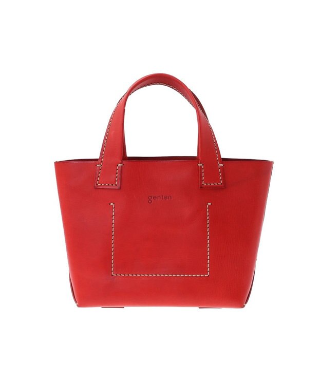 genten アマーノ トートバッグ S アカ