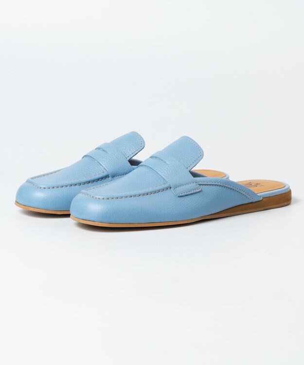 BONTRE 【BONTRE/ボントレ】フラットミュール ライトブルー