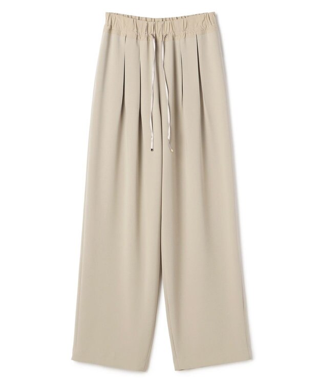 BEIGE， RUE / ドライタッチイージーセミワイドパンツ Taupe