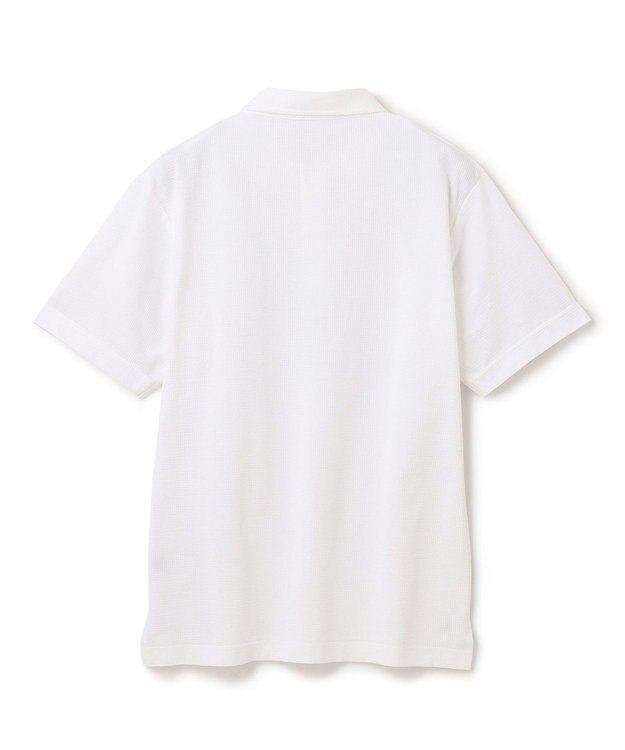 JOSEPH HOMME コンパクトサッカージャージー　ポロシャツ ホワイト系