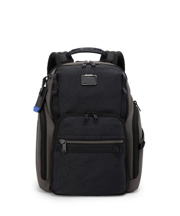 TUMI ALPHA BRAVO 「サーチ」バックパック ブラック ジオメトリック