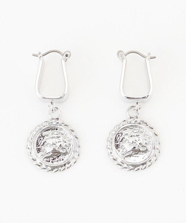 ICB ゼフィロスメダルピアス シルバー系