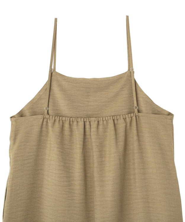 AMERICAN HOLIC リネンライクＩラインキャミワンピース Brown