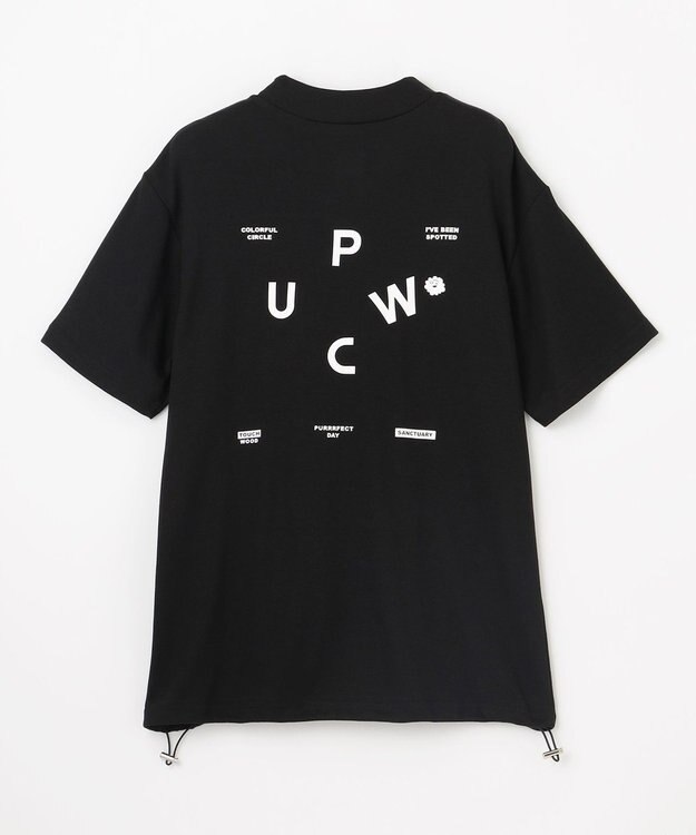 PW CIRCULUS 【WOMEN】DRY COOL MOVE モックネックT  ゴルフウェア レディース ブラック系
