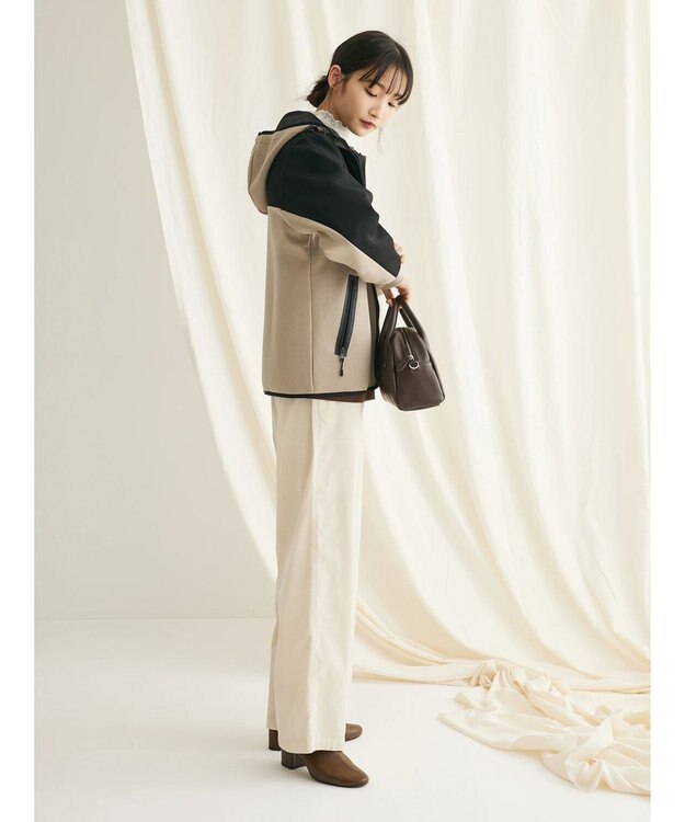 CRAFT STANDARD BOUTIQUE コーデュロイリラックスパンツ Ivory