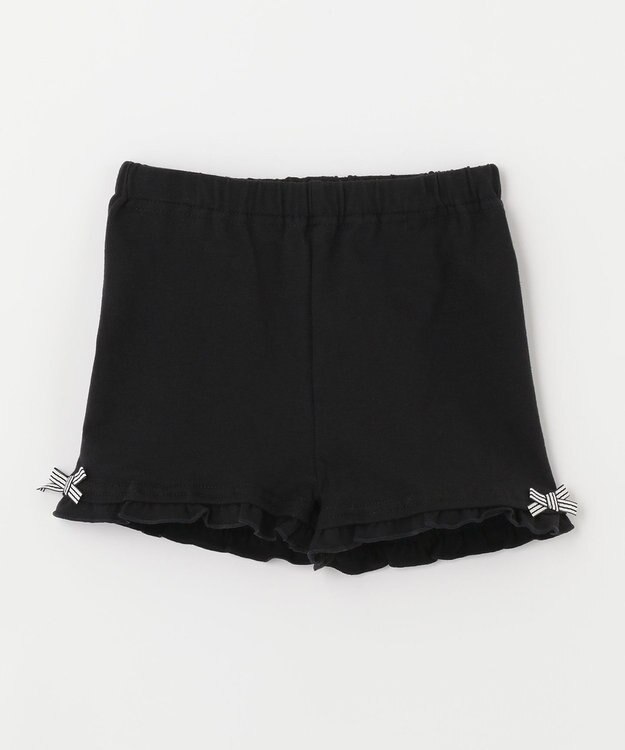 ANY KIDS 1分丈スパッツ ブラック