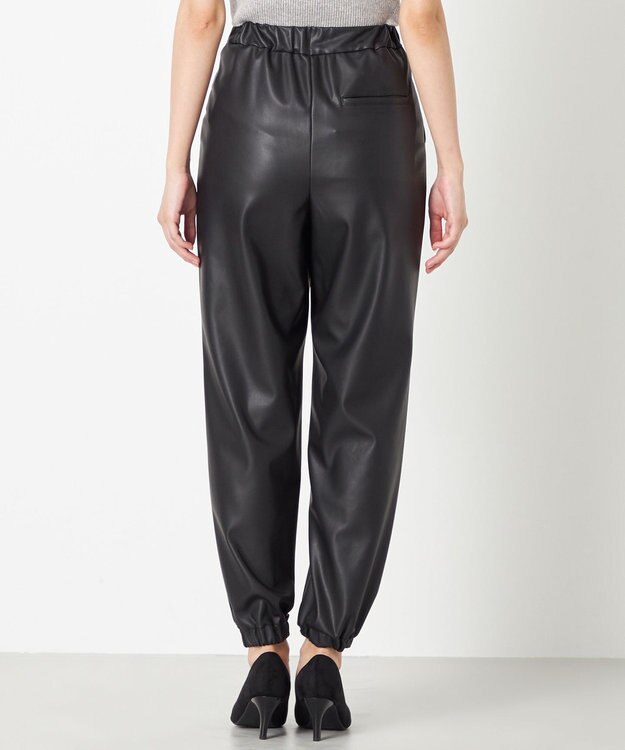 NAVE 【Nave】ヴィーガンレザー パンツ ブラック系