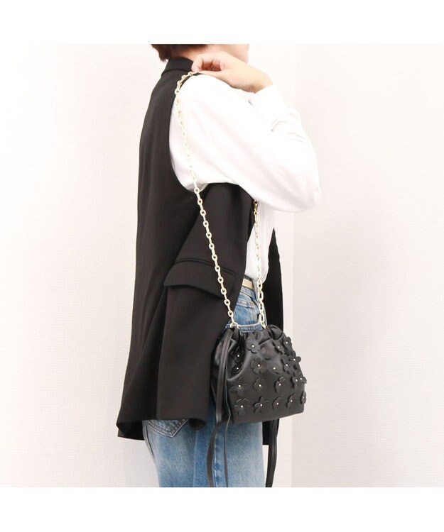 UNBILLION カカトゥ kakatoo / フラワードロストバッグ ブラック