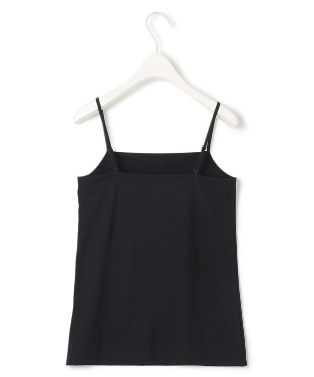 ICB L 【接触冷感・UVカット・速乾・洗える】マットスキューバ キャミソール ブラック系