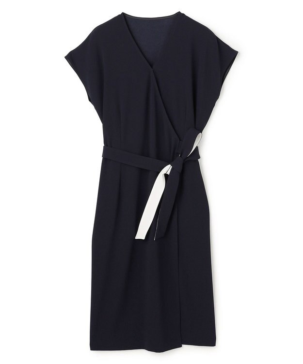 BEIGE， 【セットアップ対応】CINDY / ラップドレス Navy