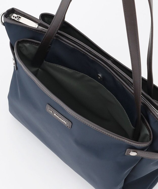 LA BAGAGERIE 【撥水ナイロン】ベーシックA4トート ネイビー