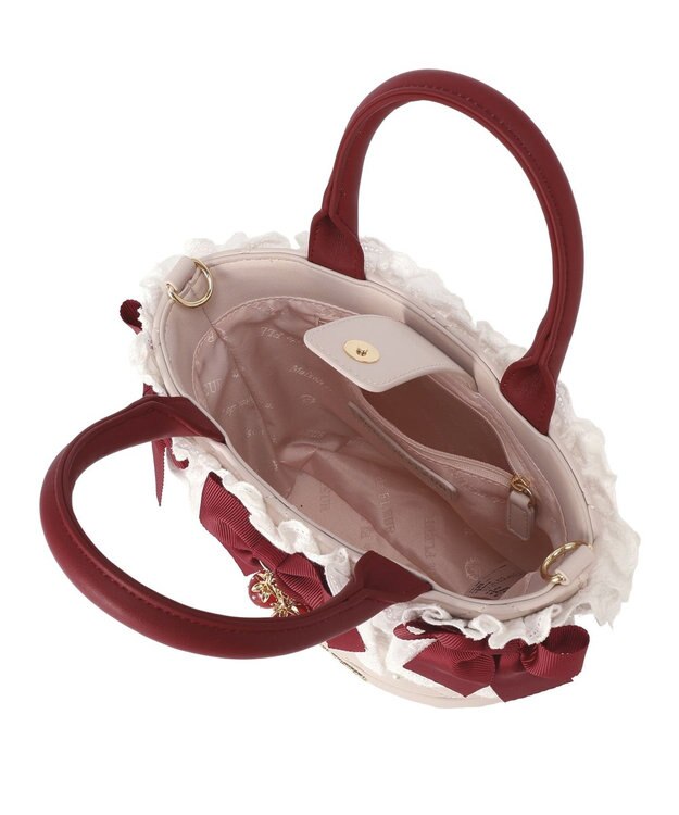 Maison de FLEUR ガトーフレーズ2Wayバッグ Pink