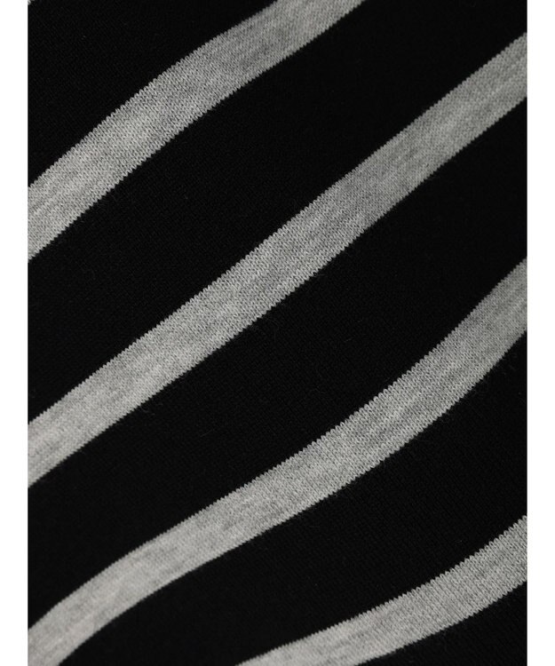 CRAFT STANDARD BOUTIQUE シルク混ニット長袖プルオーバー Black