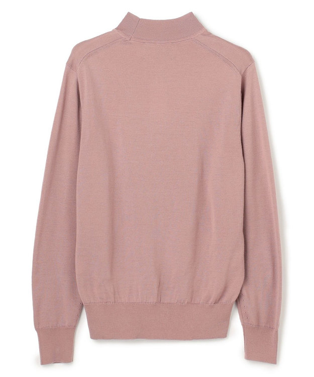 JOSEPH HOMME 【HIGH GRADE LINE】ヤマガタメリノ　モックネックニット ピンク系