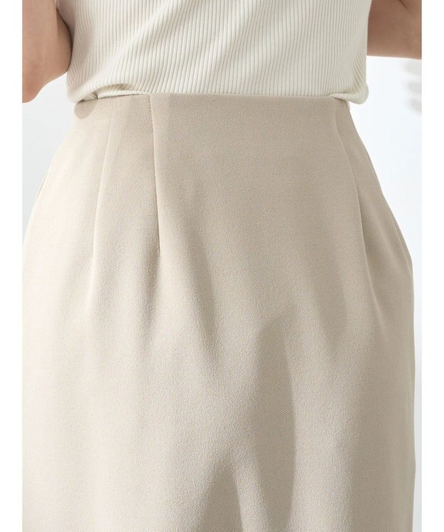 earth music&ecology Ｚｉｐスカート Light Beige