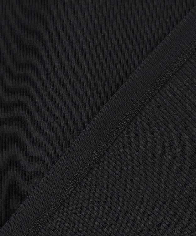 ANY SIS 【洗える】シアーリブ インナー ブラック