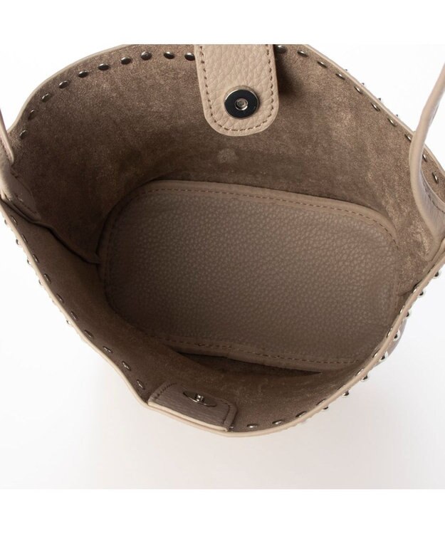 UNBILLION カシュカシュ cachecache / スタッズ付きショルダー オーク