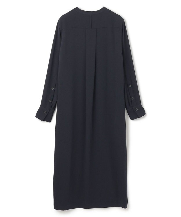 BEIGE， 【WEB限定・洗える】CELOSIA / クロスオーバーVネックワンピース Navy