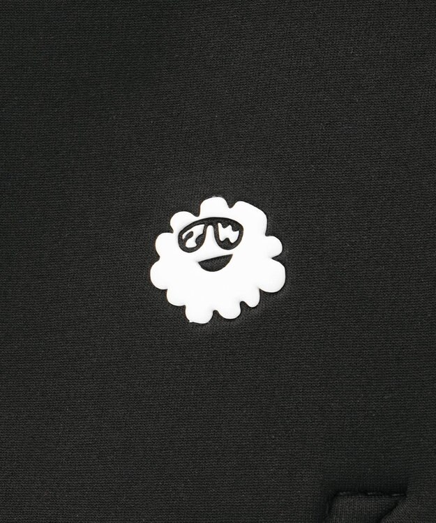 PW CIRCULUS 【UNISEX】ロゴ トートバック クラッチバッグ付き ブラック×ダルメシアン