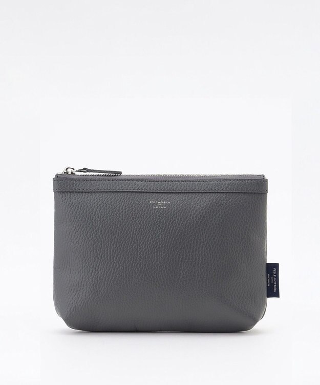JOSEPH HOMME 【PELLE MORBIDA】ポーチ ライトグレー系