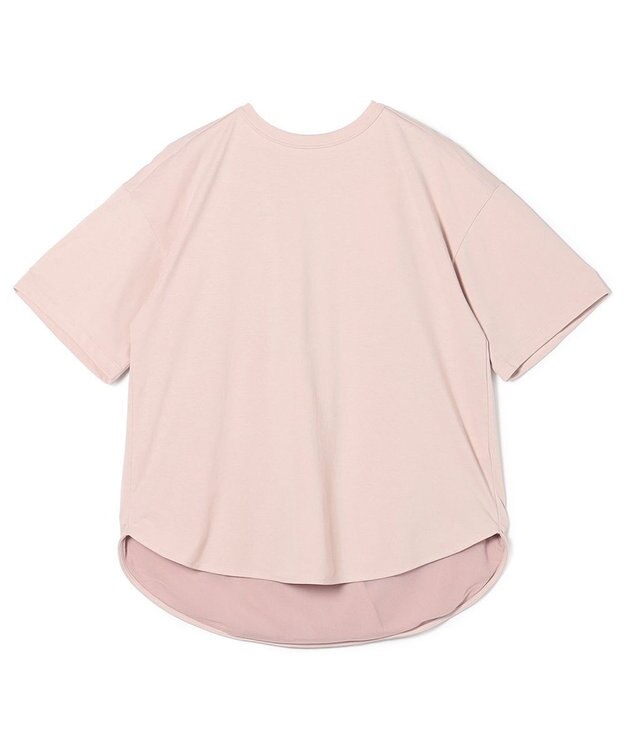 Chacott HandsomeCotton チュールTシャツ グレイッシュローズ