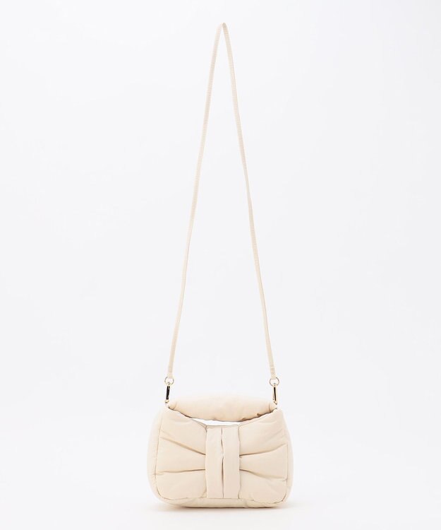 組曲 ボンディングリボンバッグ アイボリー系