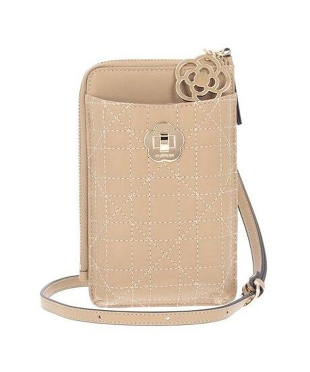 CLATHAS セレナ スマホショルダー ベージュ