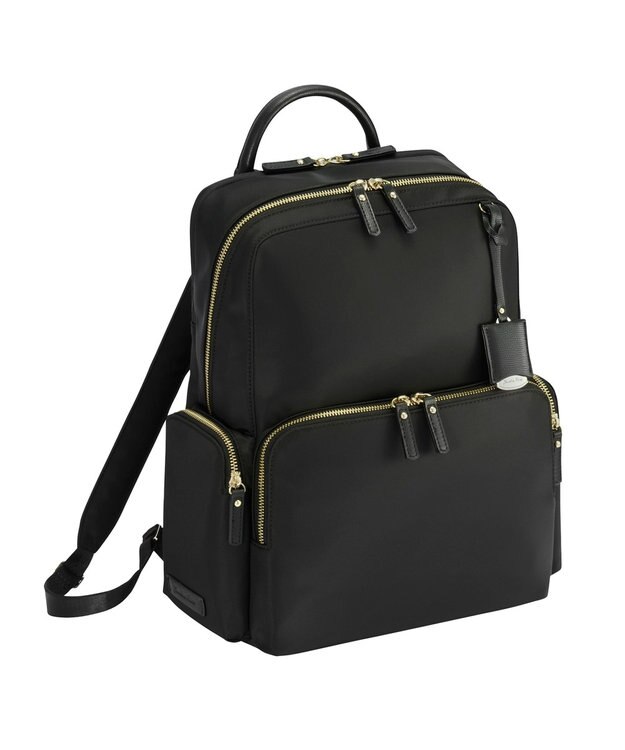 ACE BAGS & LUGGAGE Jewelna Rose フレイヤ・リュック エアリィ ワイド A4/13.3インチPC収納 16264 ジュエルナローズ ブラック