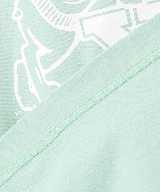 J.PRESS YORK STREET 【UNISEX】YALEバックプリント Tシャツ ライトグリーン系