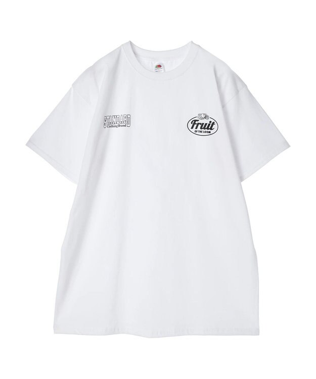 Green Parks ■　ＦＲＵＩＴ　ＯＦ　ＴＨＥ　ＬＯＯＭ　２ロゴｐｔＴＥＥ Off White