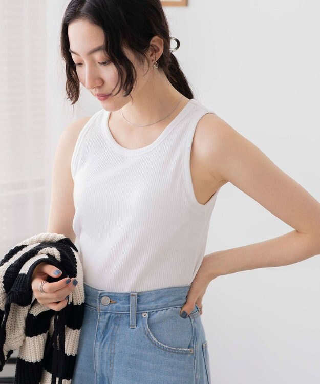 WEGO 【カップ付き】なちゅ盛れカップインタンク ホワイト