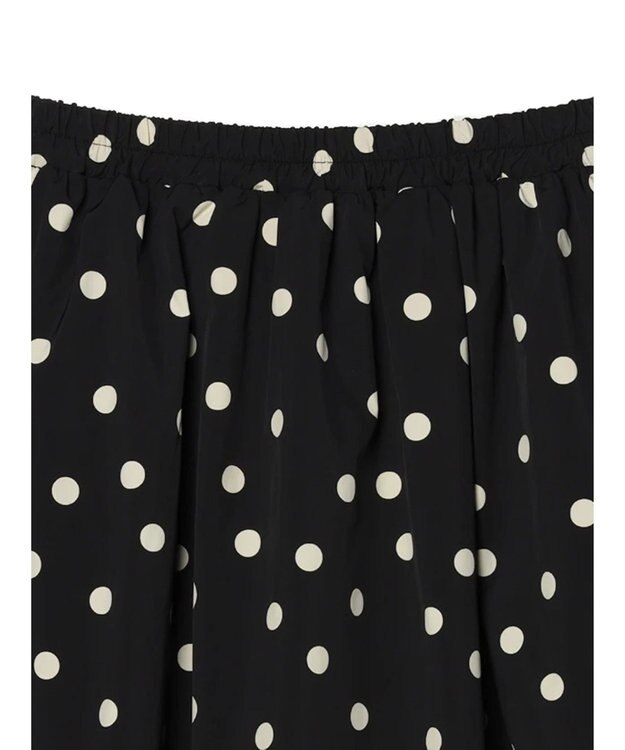 Green Parks ・ＥＬＥＮＣＡＲＥ　ＤＵＥ　ドットタフタスカート Black