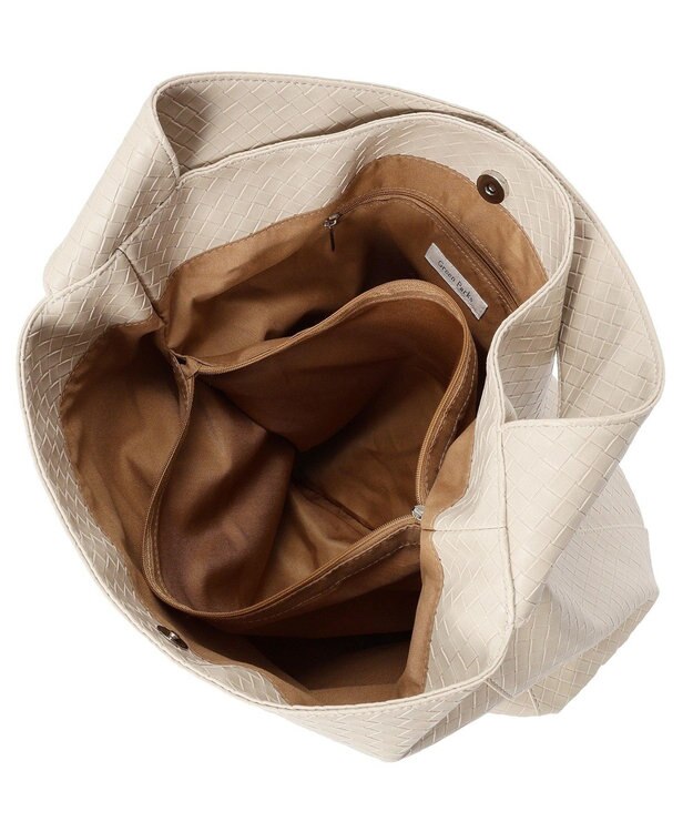 Green Parks ワンハンドルトートバッグ Ivory