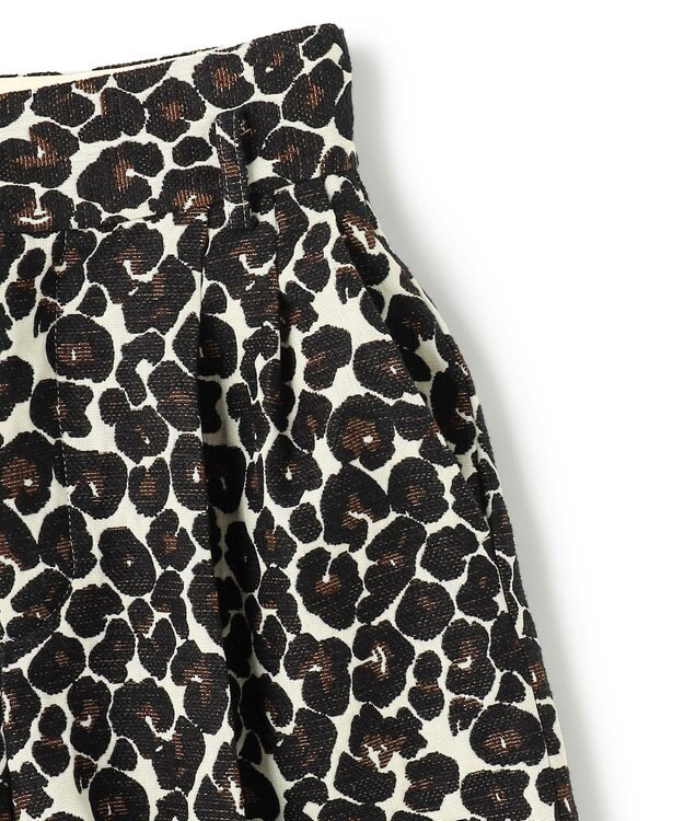 uncrave レオパードジャガード ショートトラウザー レオパード
