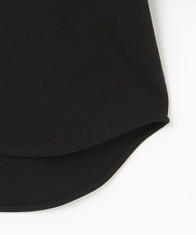 組曲 【WEB限定】チュールポンチドッキング Tシャツ ブラック系