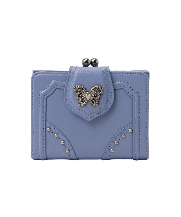 ANNA SUI ナーシャ 口金二つ折り財布 ライトブルー
