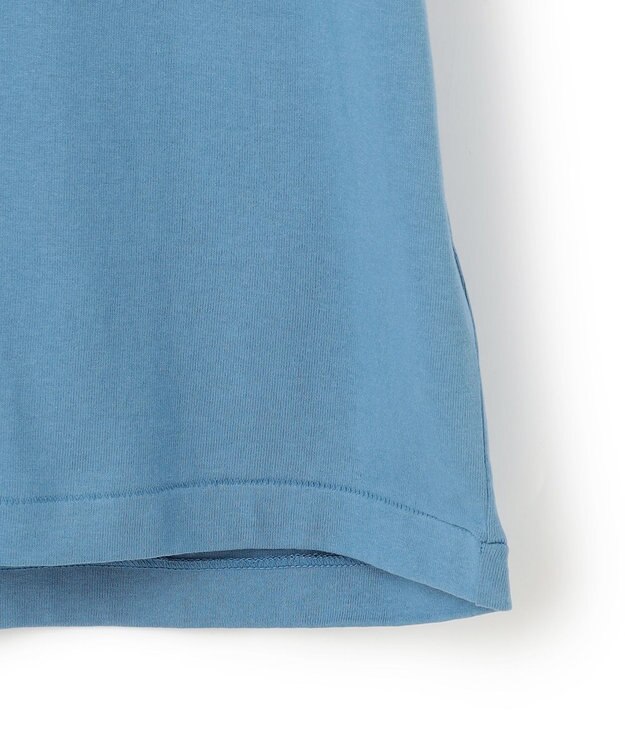 J.PRESS MEN ペイズリーバンダナプリントTシャツ ダルブルー系